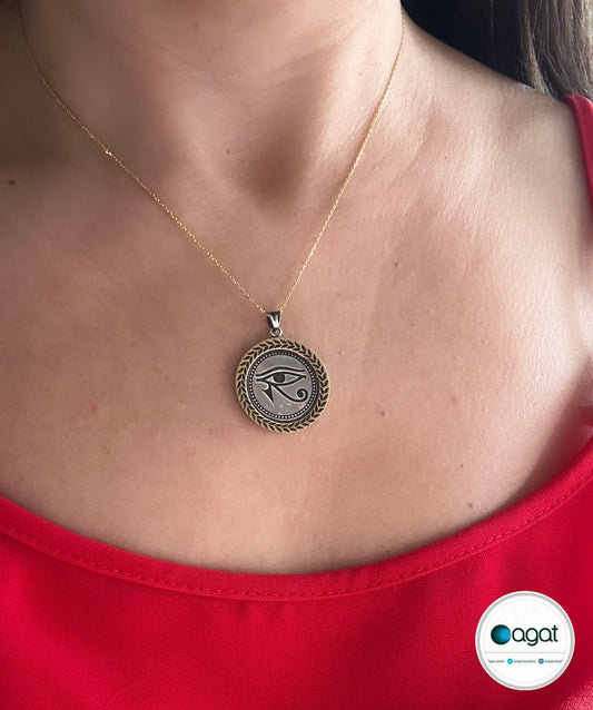RA’ nın gözü gümüş kolye