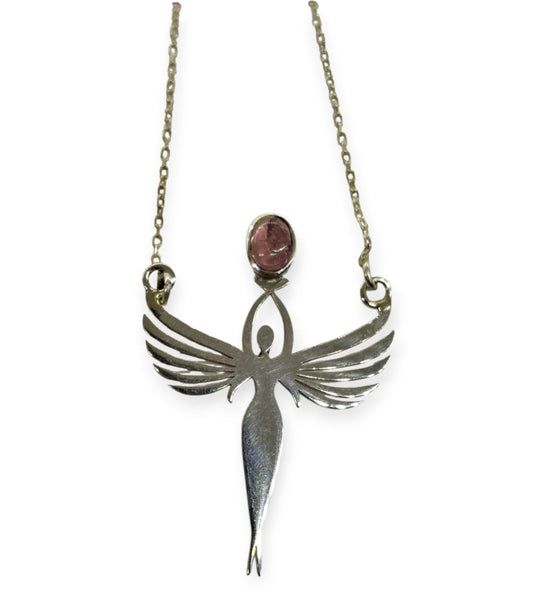 Melek Turmalin kolye