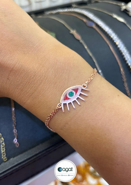 Göz mozaik bileklik