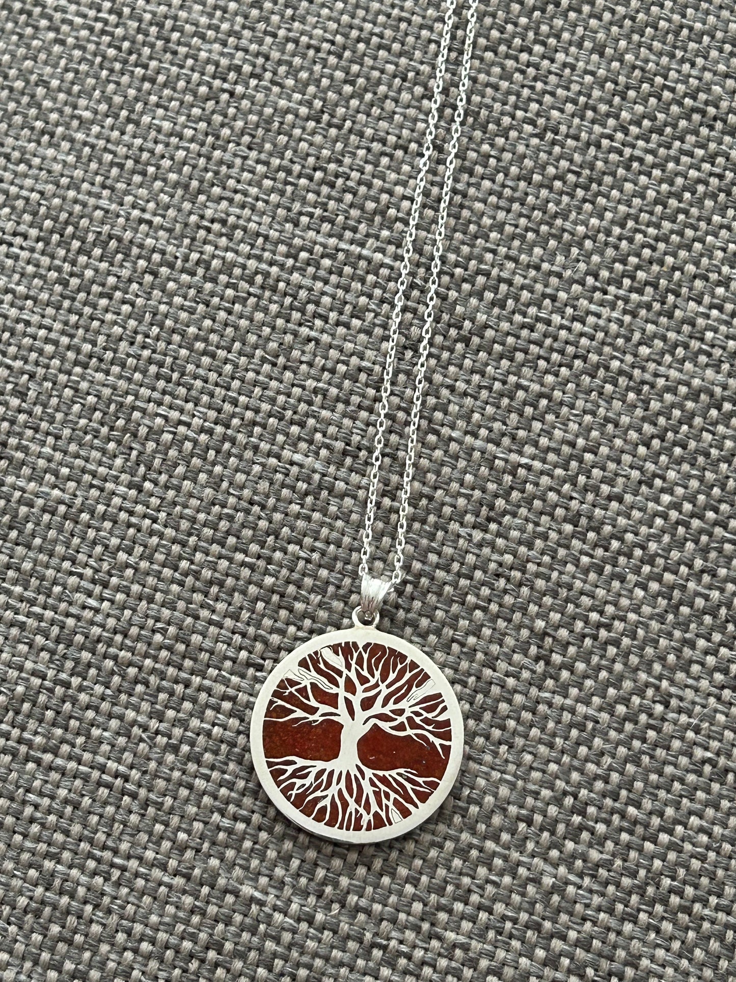 Hayat Ağacı Mercan Kolye