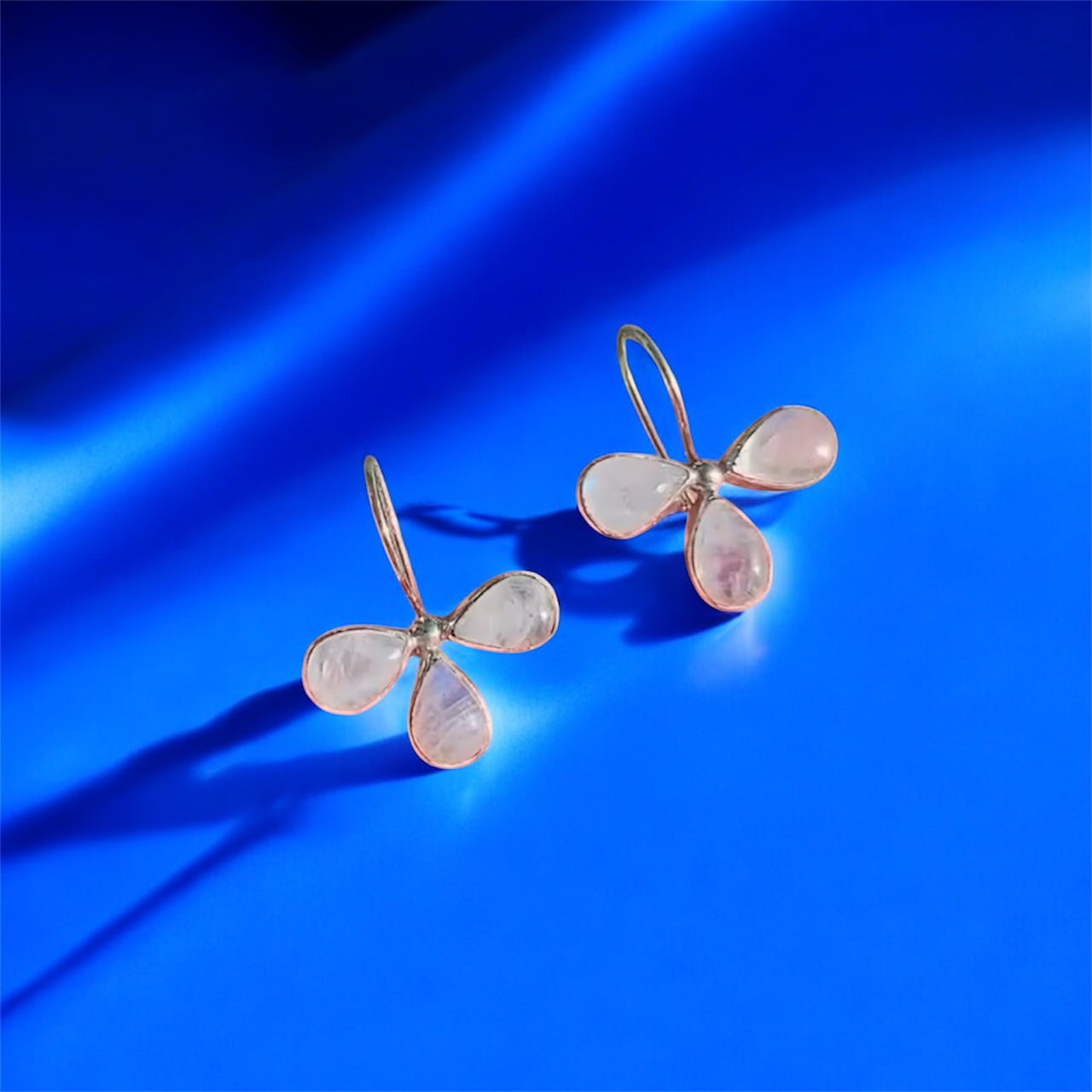 Ay Taşı Damla küpe