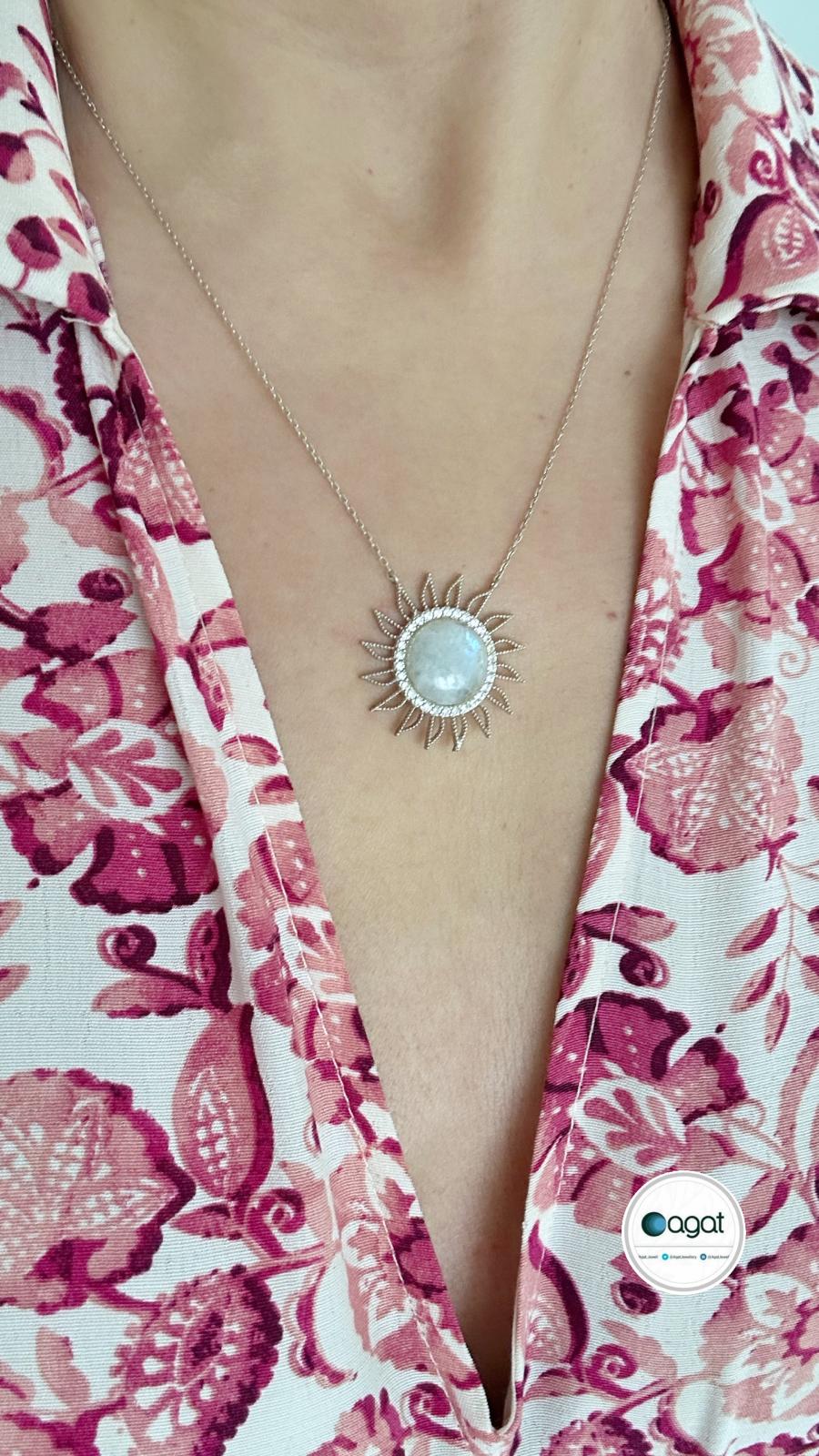 Aytaşı Güneş Kolye