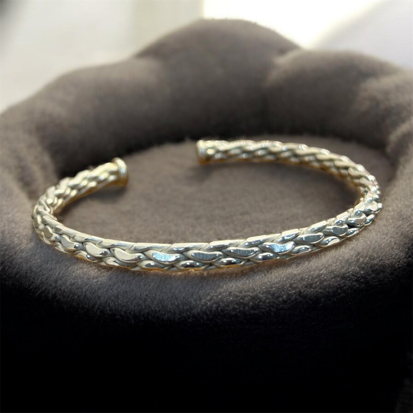 Gümüş Örgü bileklik