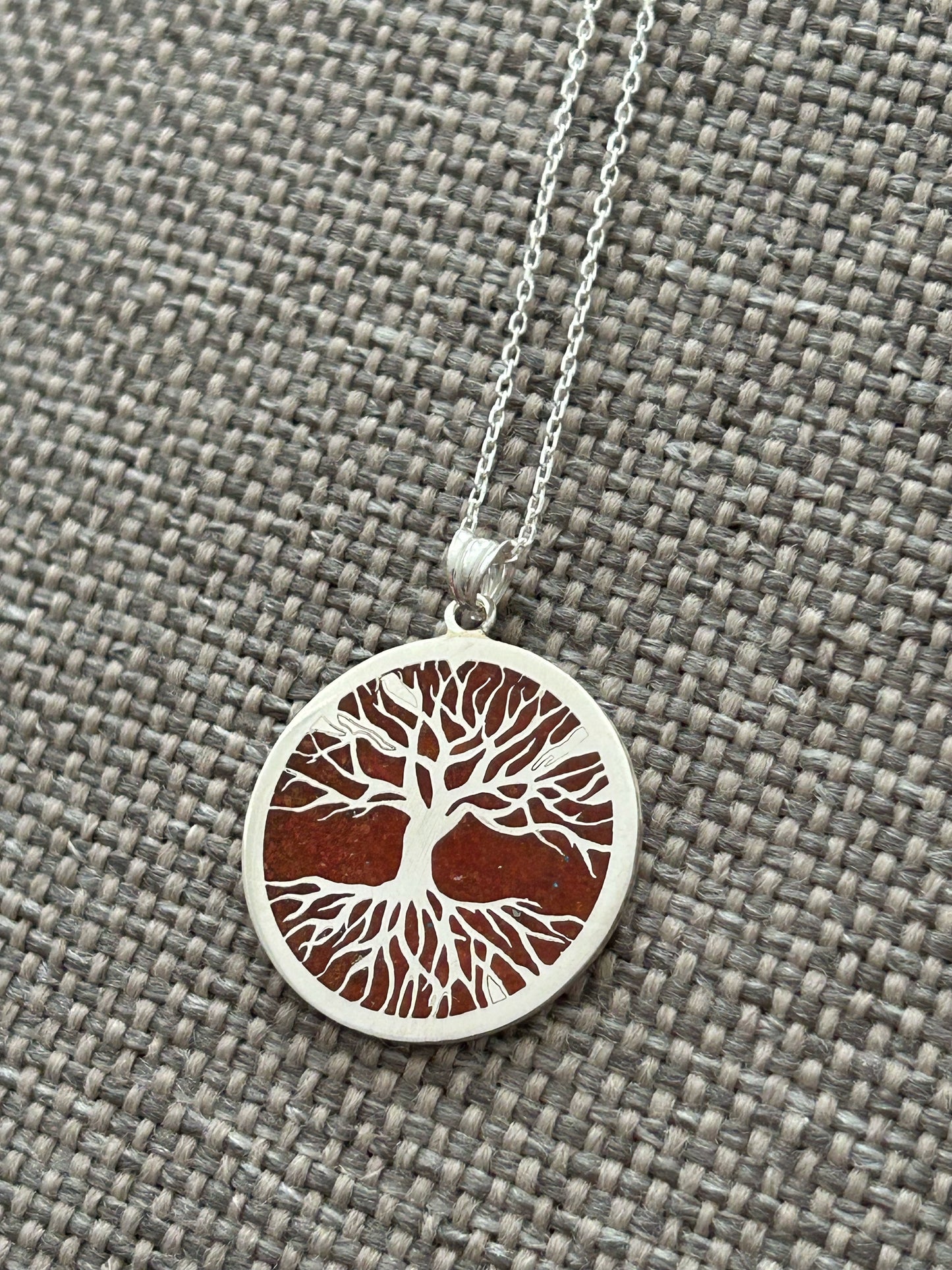 Hayat Ağacı Mercan Kolye