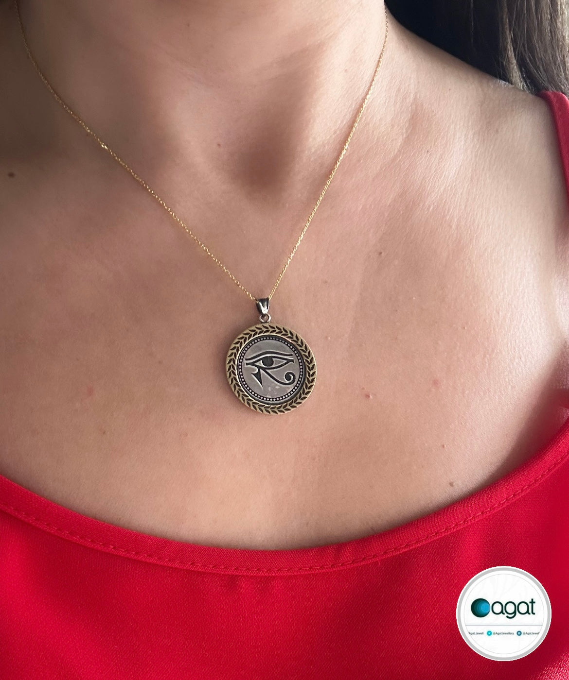RA’ nın gözü gümüş kolye
