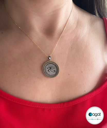 RA’ nın gözü gümüş kolye