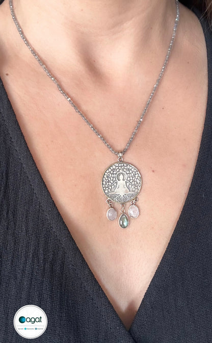 Tasarım gümüş kolye