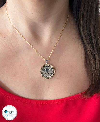 RA’ nın gözü gümüş kolye