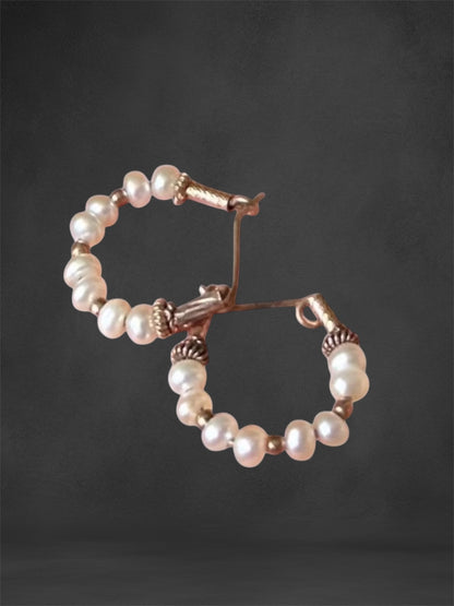 İnci Gümüş küpe