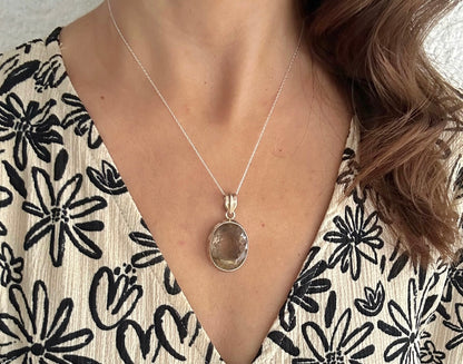 Golden Rutil Kuvars tasarım kolye