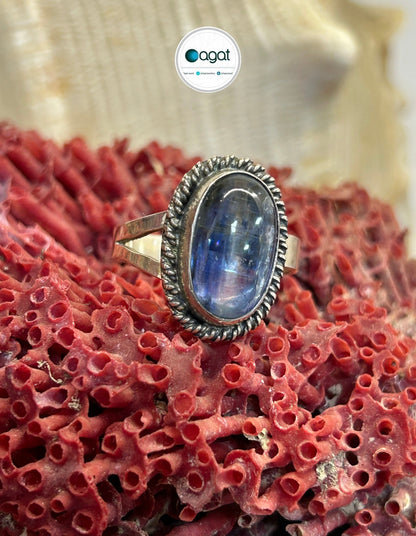 Tanzanit Gümüş yüzük