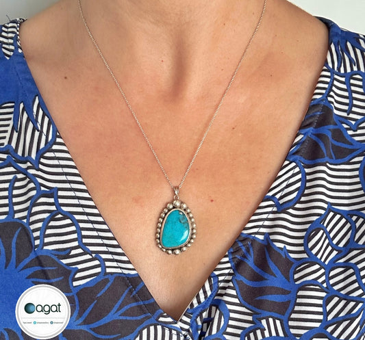 Turkuaz Tasarım Kolye
