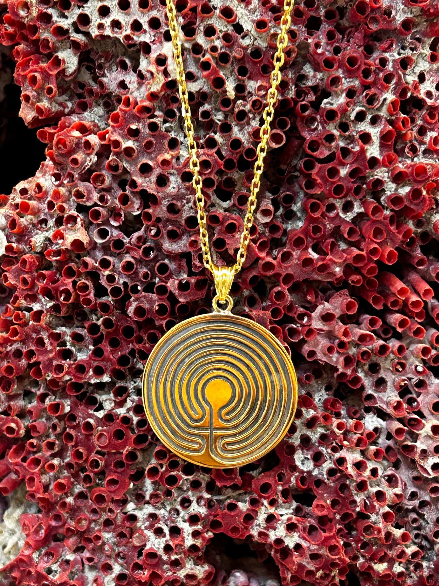 Knidos Labirenti Kolye