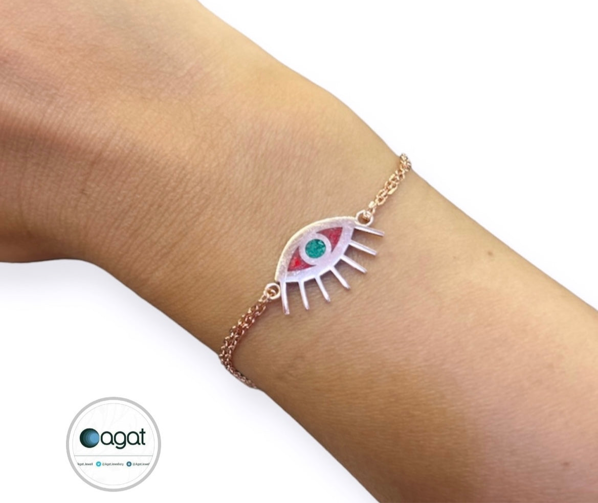 Göz mozaik bileklik