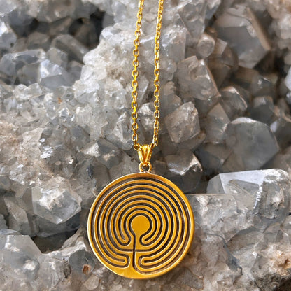 Knidos Labirenti Kolye