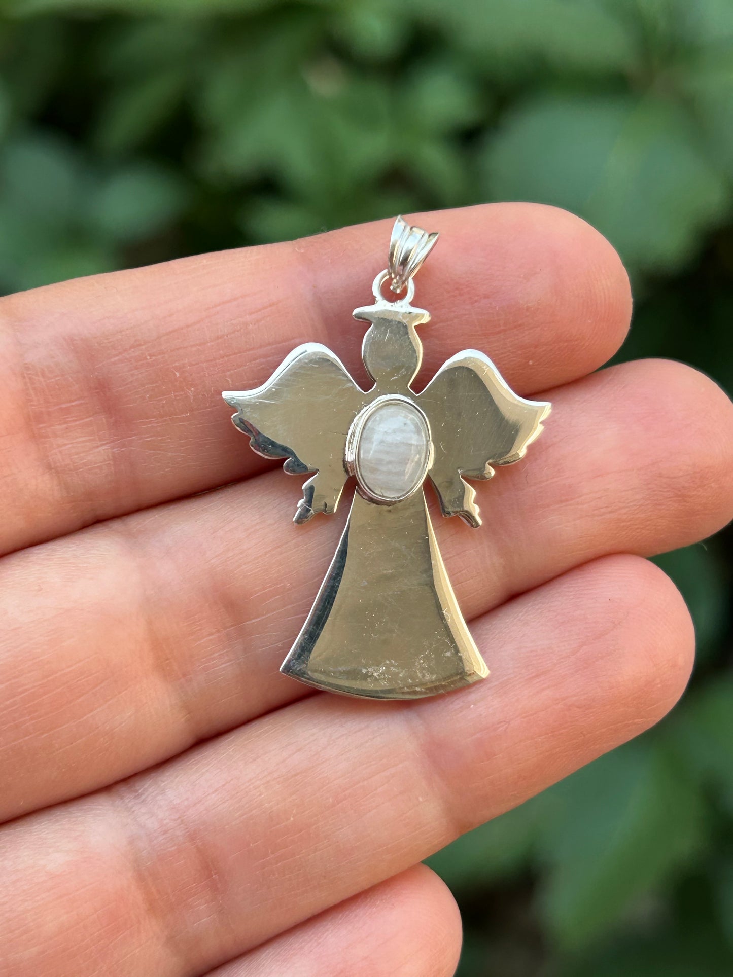 Ay taşı melek kolye