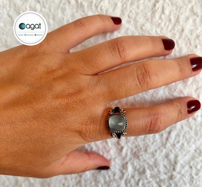 Akuamarin Gümüş yüzük